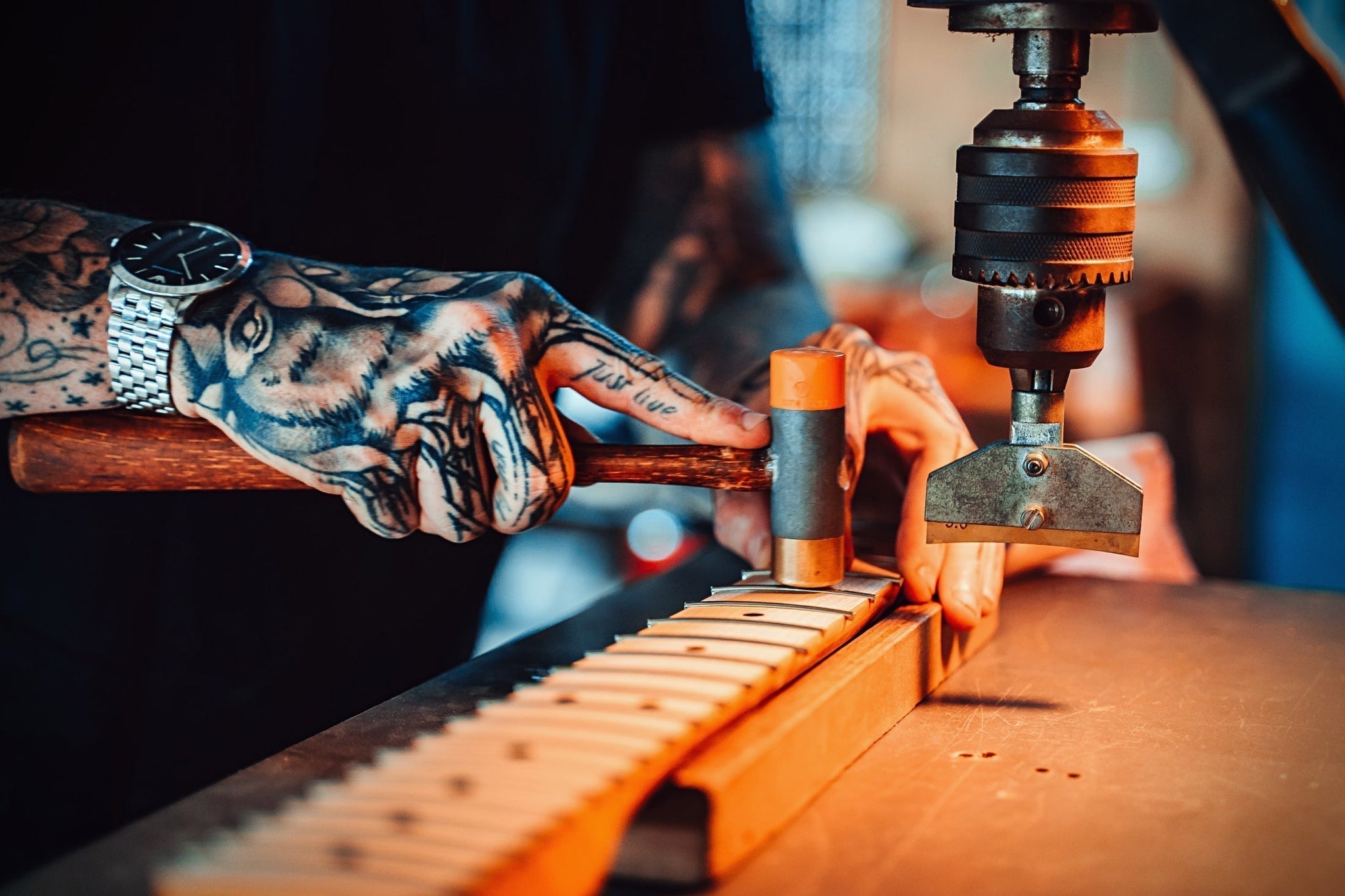 Refretting/Nut making step by step guide