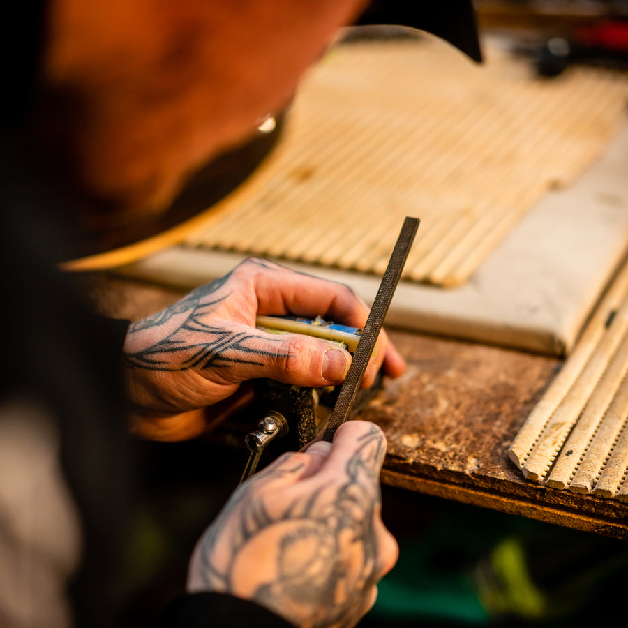 Harron Custom Guitars Masterclass - Acoustic Guitar Setup/Saddle Making (NEW!)